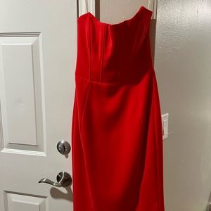 House of CB red dress
